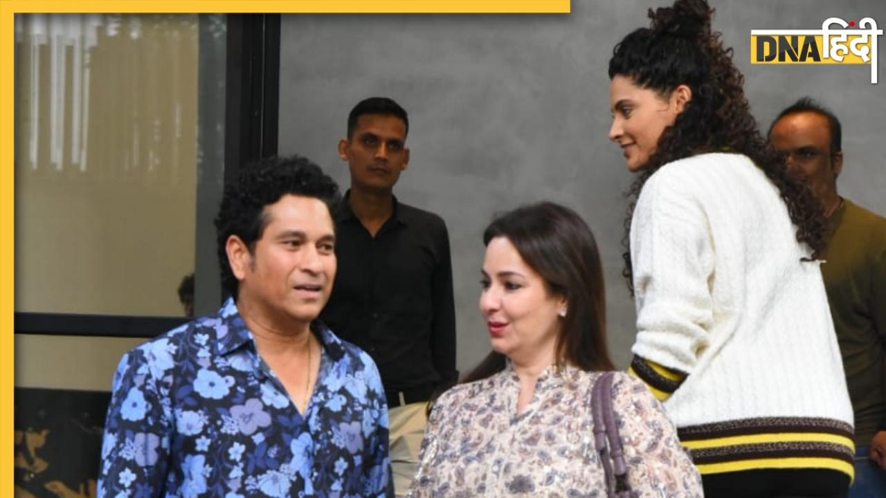 Sachin Tendulkar के सामने बॉलीवुड की हसीना ने फेंकी ऐसी बॉल, बोले 'मैंने ऐसा शॉट कभी नहीं खेला'