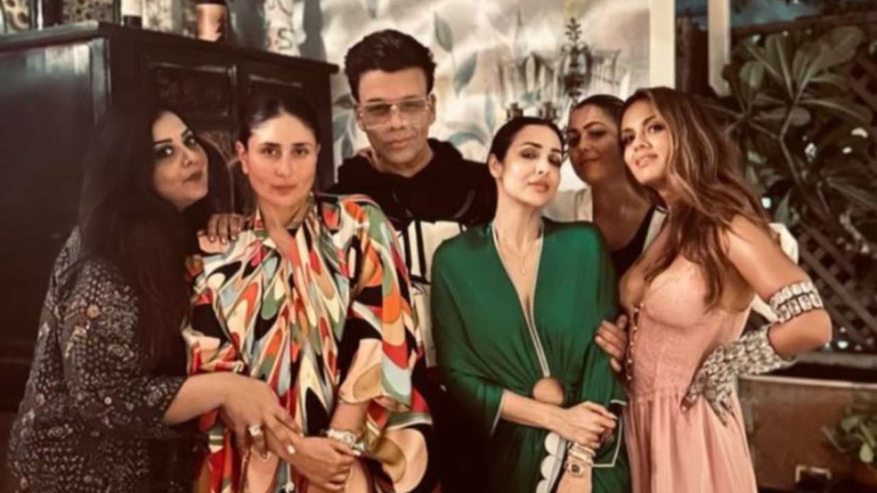 Inside Photos From Kareena Kapoors House Party With Karan Johar Malaika Arora Natasha