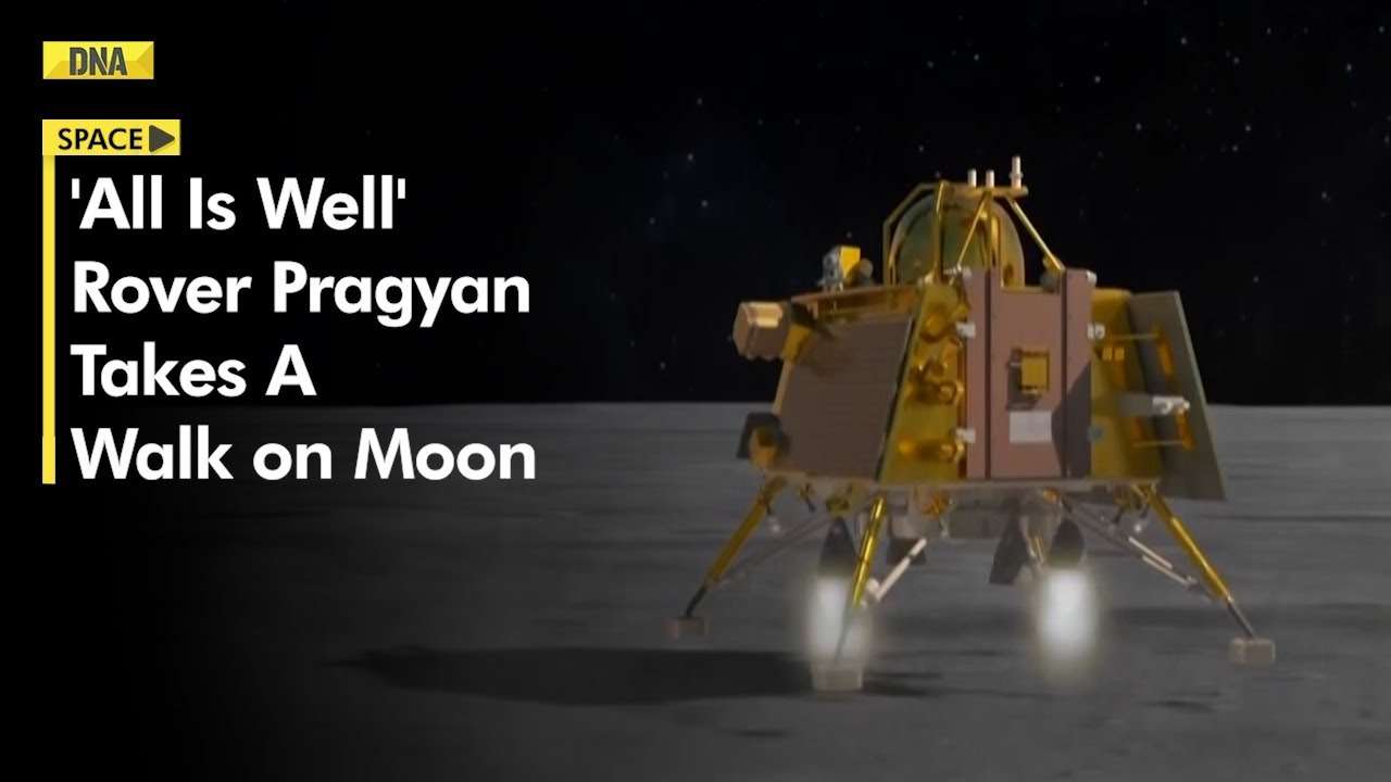 Chandrayaan 3 | ‘India takes a walk on moon’: Rover Pragyan ramps down ...