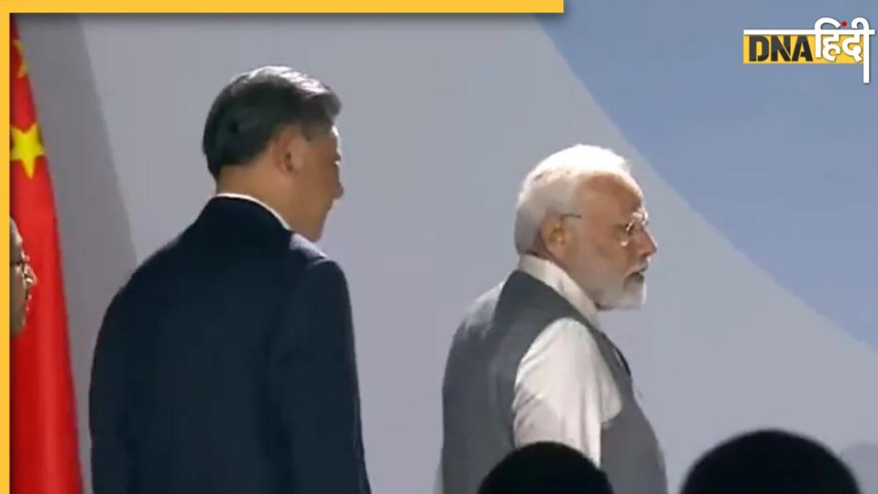 चीनी राष्ट्रपति ने दी आवाज, PM मोदी ने पलटकर बिना ठहरे दिया जवाब, बाद में मंच पर मिलाया हाथ, देखें Video