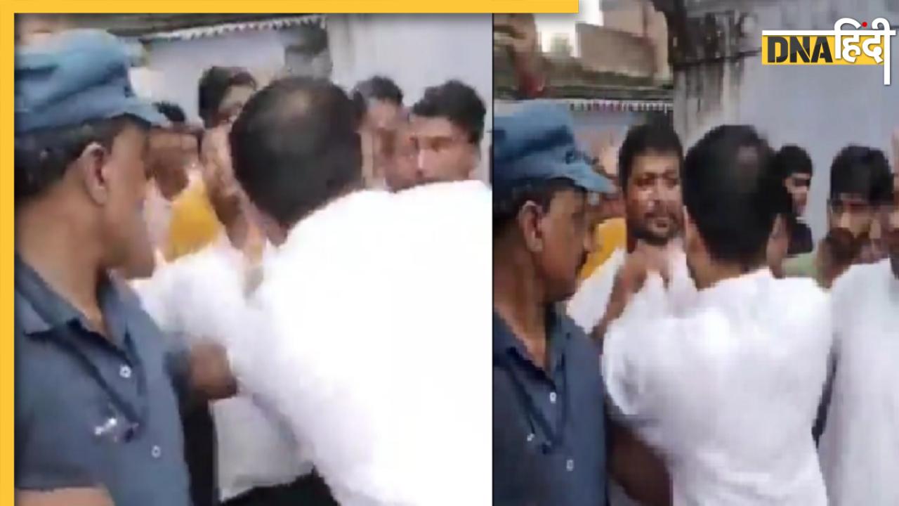 Bihar News: लालू के लाल ने दिखाए तेवर, कार्यकर्ता को धक्का मारने, गला दबाने का वीडियो वायरल 