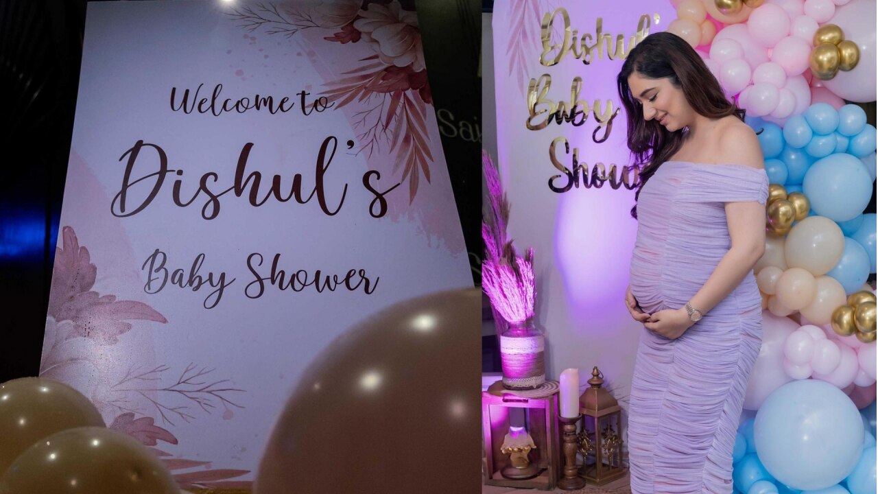 Disha Parmar baby shower