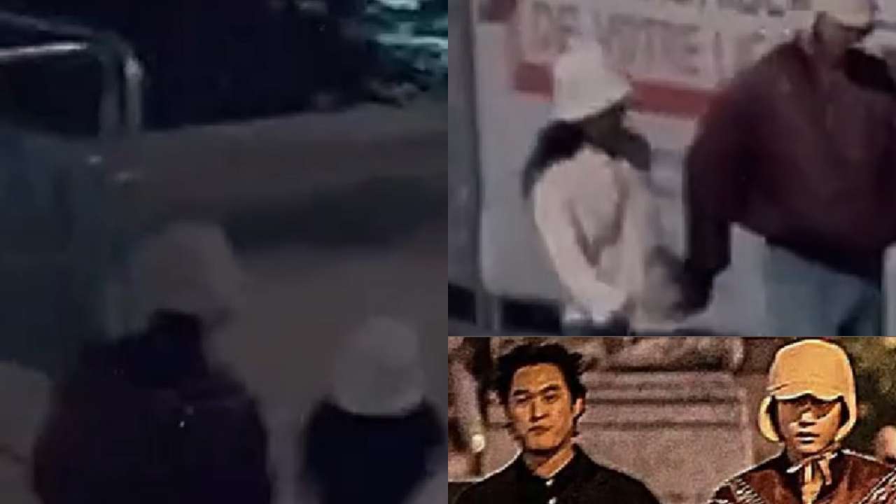 V and Jennie in Paris