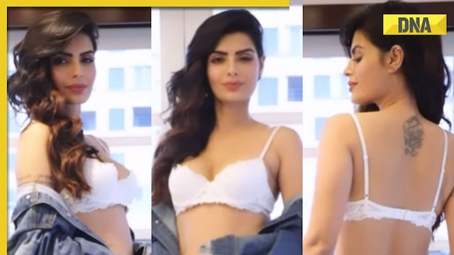 Sapna Super Xx Hot Videos Xx Super Sex - Viral video: Bigg Boss star Sonali Raut burns the internet in sexy  bralette, ripped denim jeans, watch