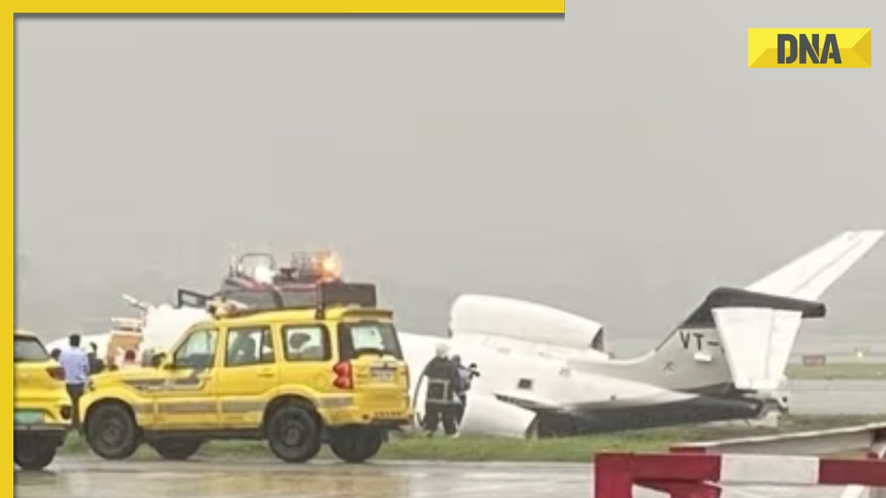 Mumbai News: Private Jet Carrying 8 People Skids Off At Mumbai Airport ...