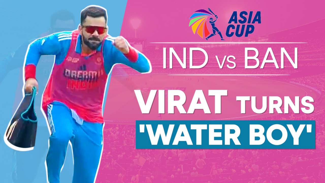 Virat Kohli turns water boy for team India Virat Kohli water boy full video IND vs BAN live