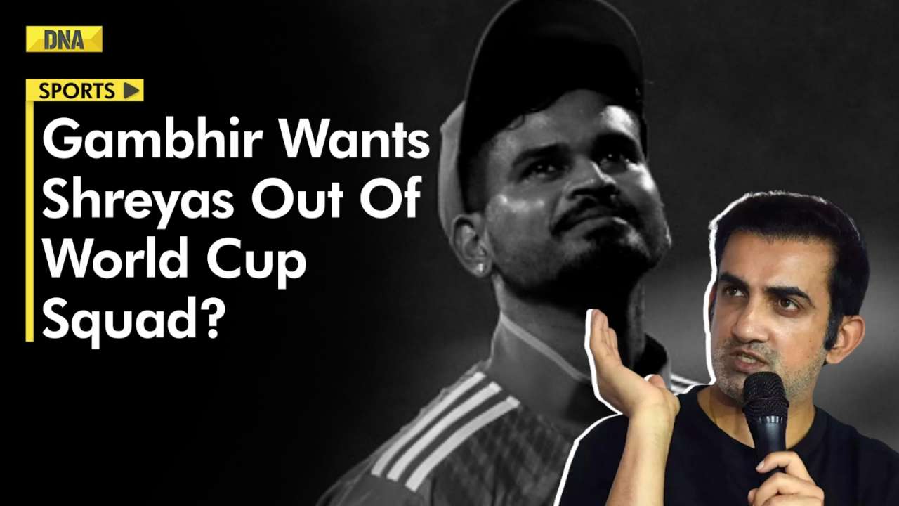 Know why Gautam Gambhir Wants Someone to replace Shreyas Iyer From India's ODI World Cup squad