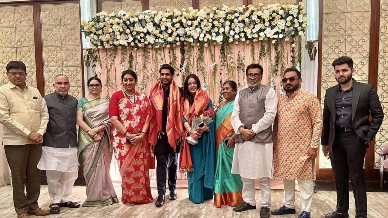 Smriti Irani Daughter Marriage in Rajasthan