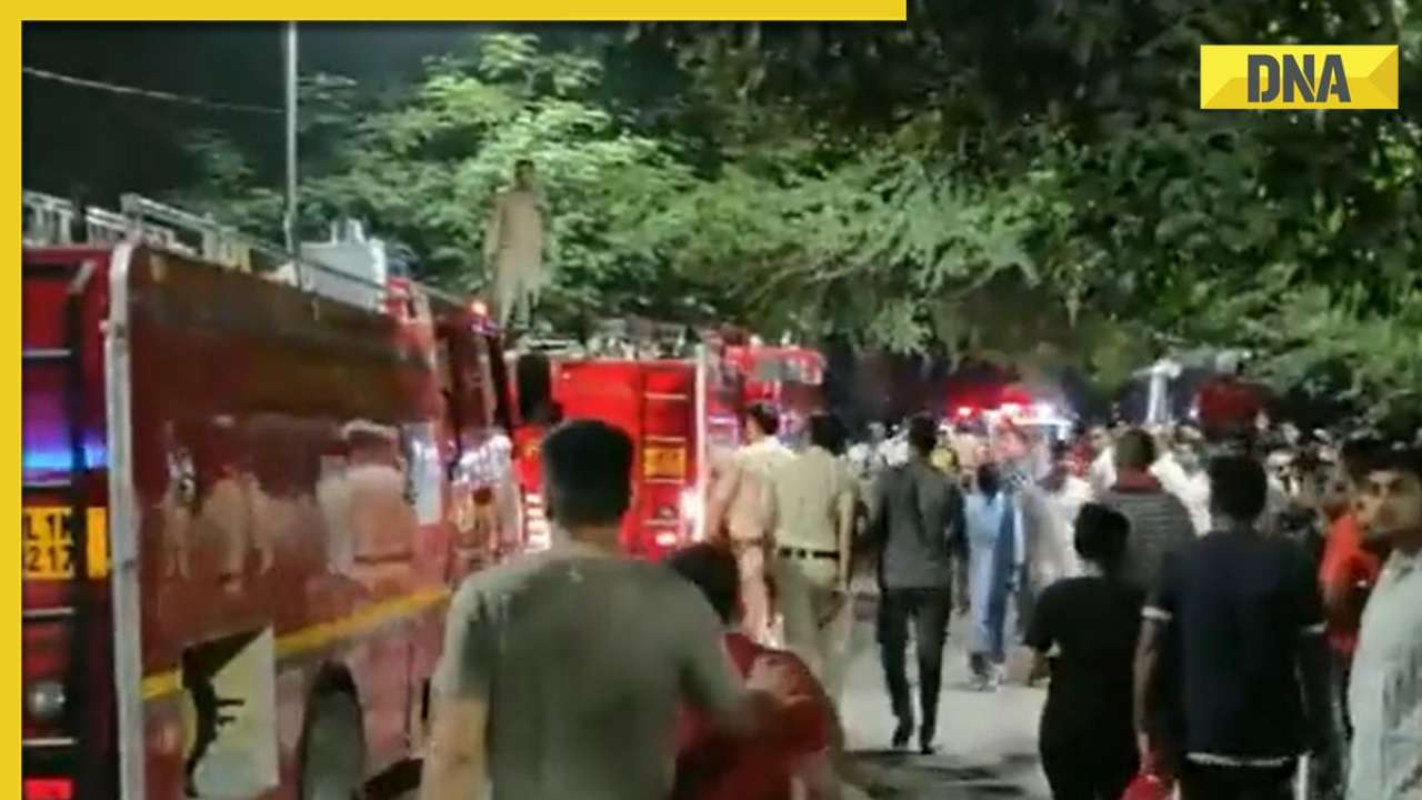 Delhi news: Major fire breaks out at PG hostel in Mukherjee Nagar; girls trapped inside building