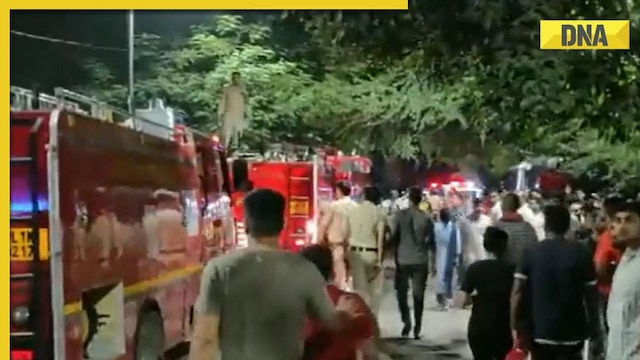Delhi news: Major fire breaks out at PG hostel in Mukherjee Nagar; girls  trapped inside building