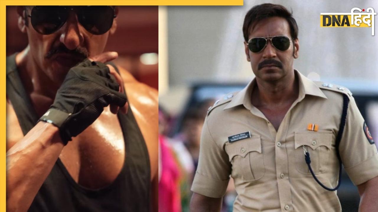 Singham Again में Ranveer Singh का दिखेगा दमदार 'सिम्बा' अवतार, सामने आया एक्टर का फर्स्ट लुक