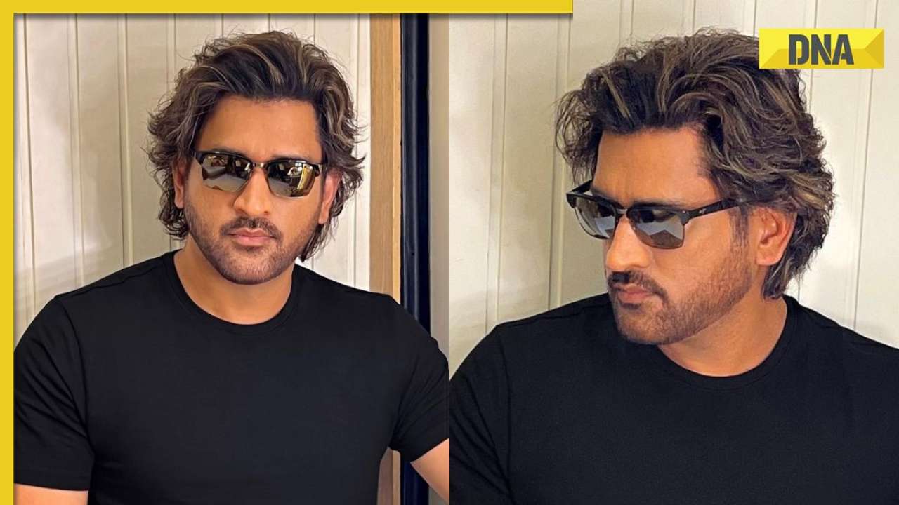 MS Dhoni is growing his hair and his new hairstyle is nothing less than  fabulous | Times of India