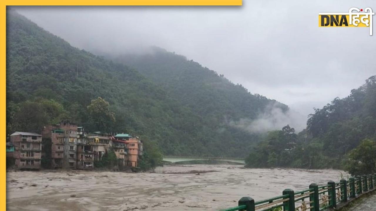 Sikkim Floods: सिक्किम में बादल फटने के बाद मची तबाही, 23 जवान लापता