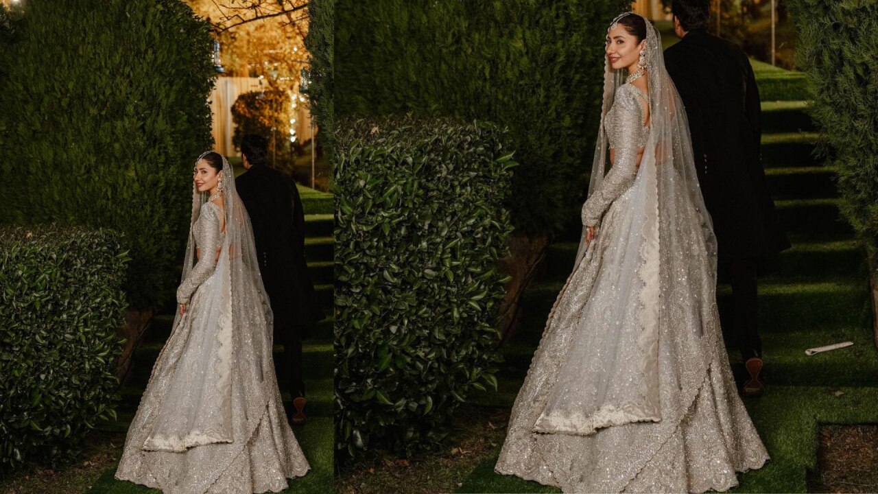 Mahira Khan looks divine as bride