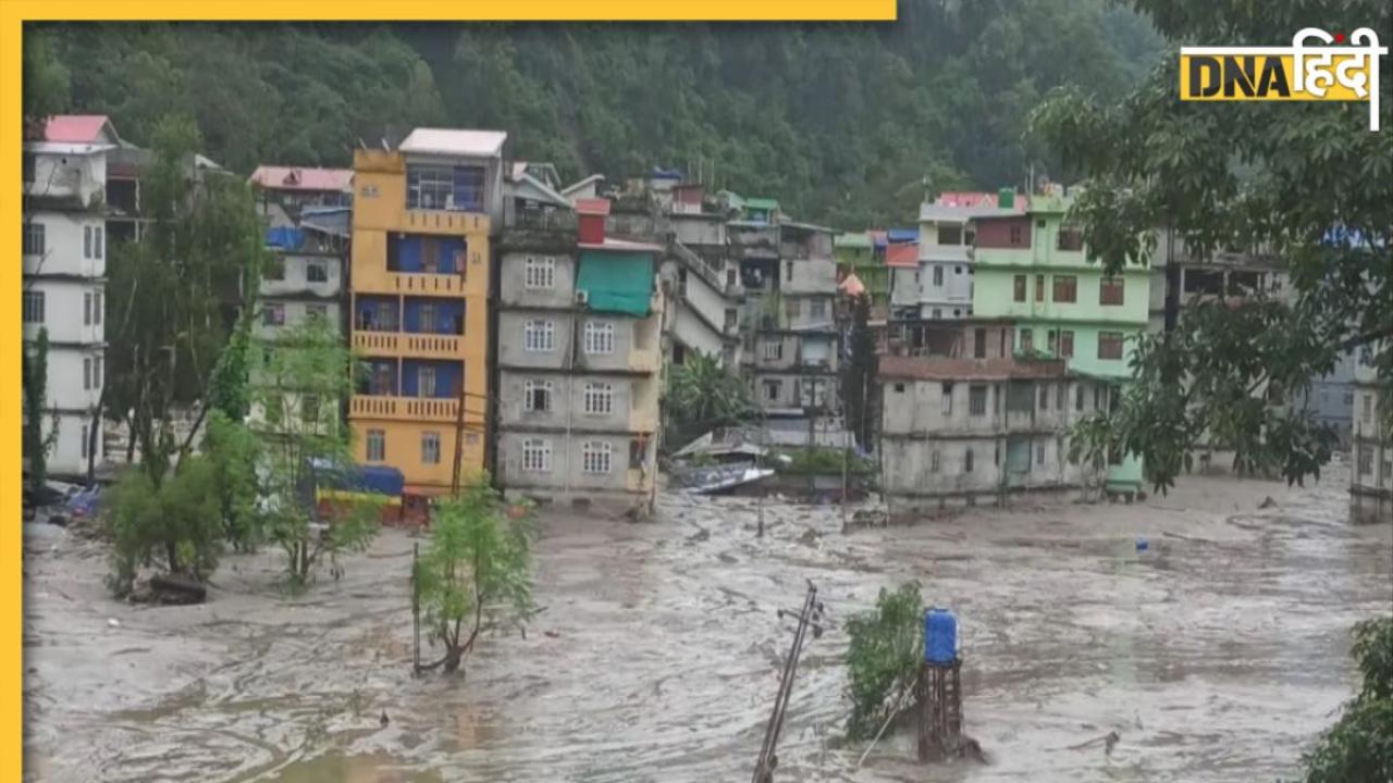 Sikkim floods: बाढ़ ने मचाई तबाही, 27 की मौत, 142 लापता, तीस्ता के तांडव से कराह रहा सिक्किम