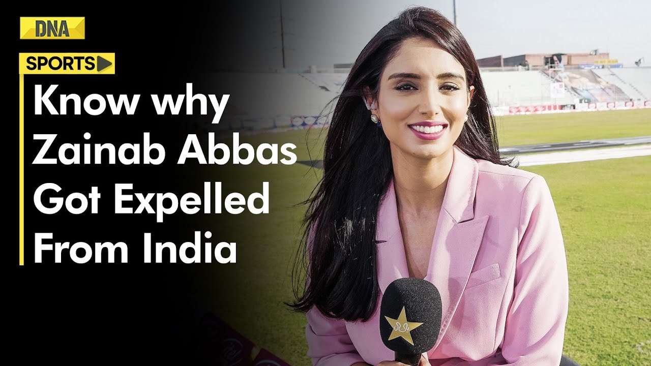 World Cup 2023 Controversy Know Why Pakistani Sports Anchor Zainab Abbas Got Deported From India 8988