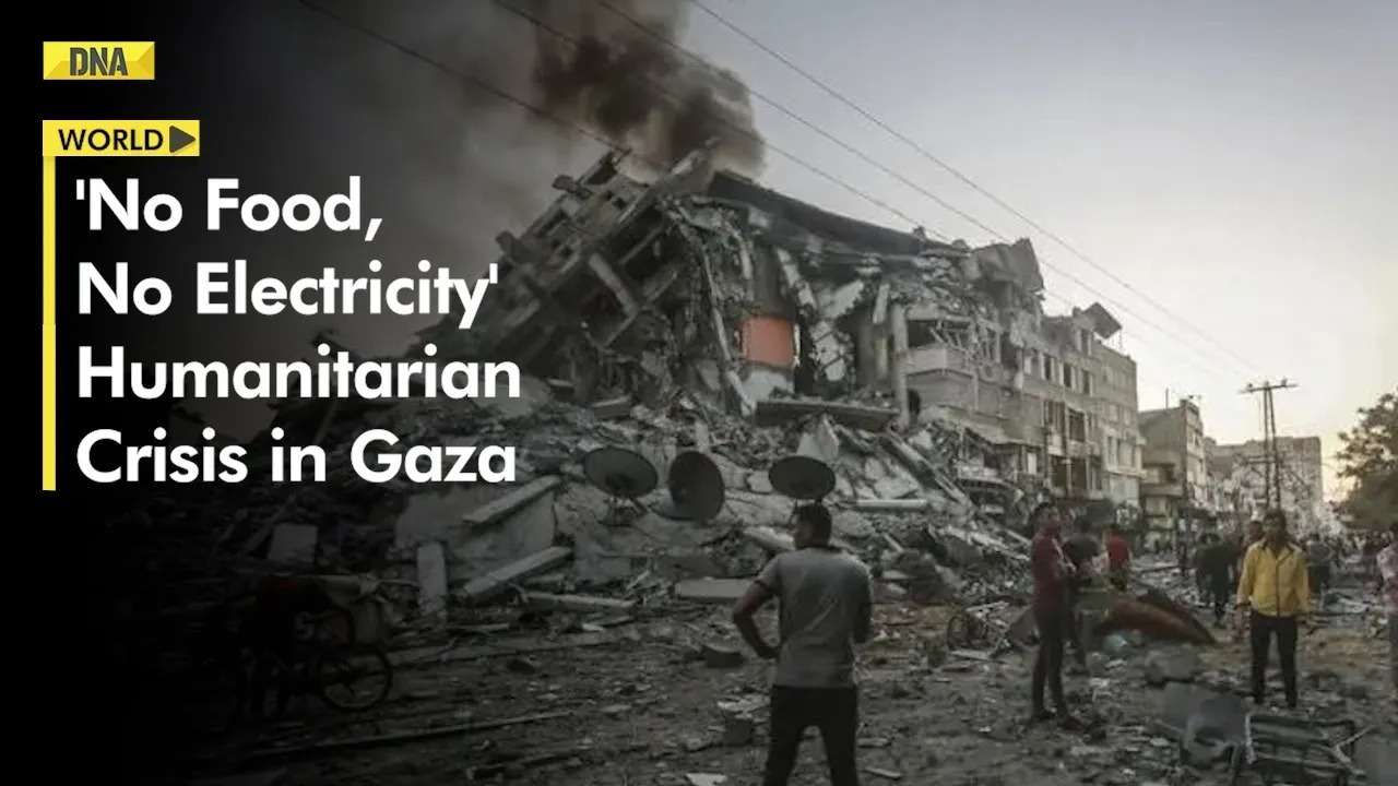 Israel Hamas War: Gaza Faces Humanitarian Crisis As Israel Continues ...