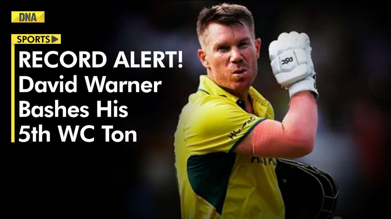 David Warner Hits 5th World Cup Hundred, Equals Ricky Ponting, Kumar Sangakkara | World Cup 2023