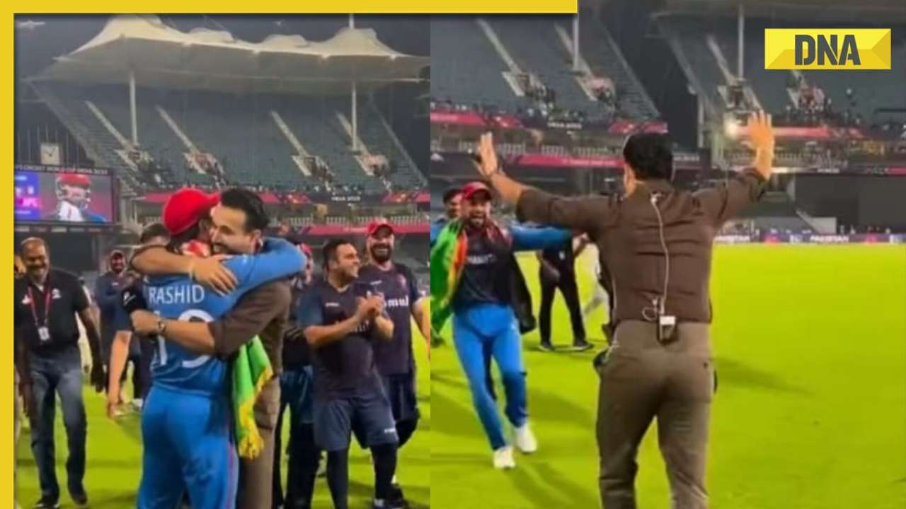 Pakistan Rasheed Pathan Watch: Rashid Khan dances with Irfan Pathan after Afghanistan's ...