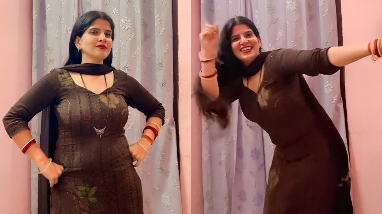 Viral video: Salwar suit-clad woman wows internet with sizzling dance to  Haryanvi song