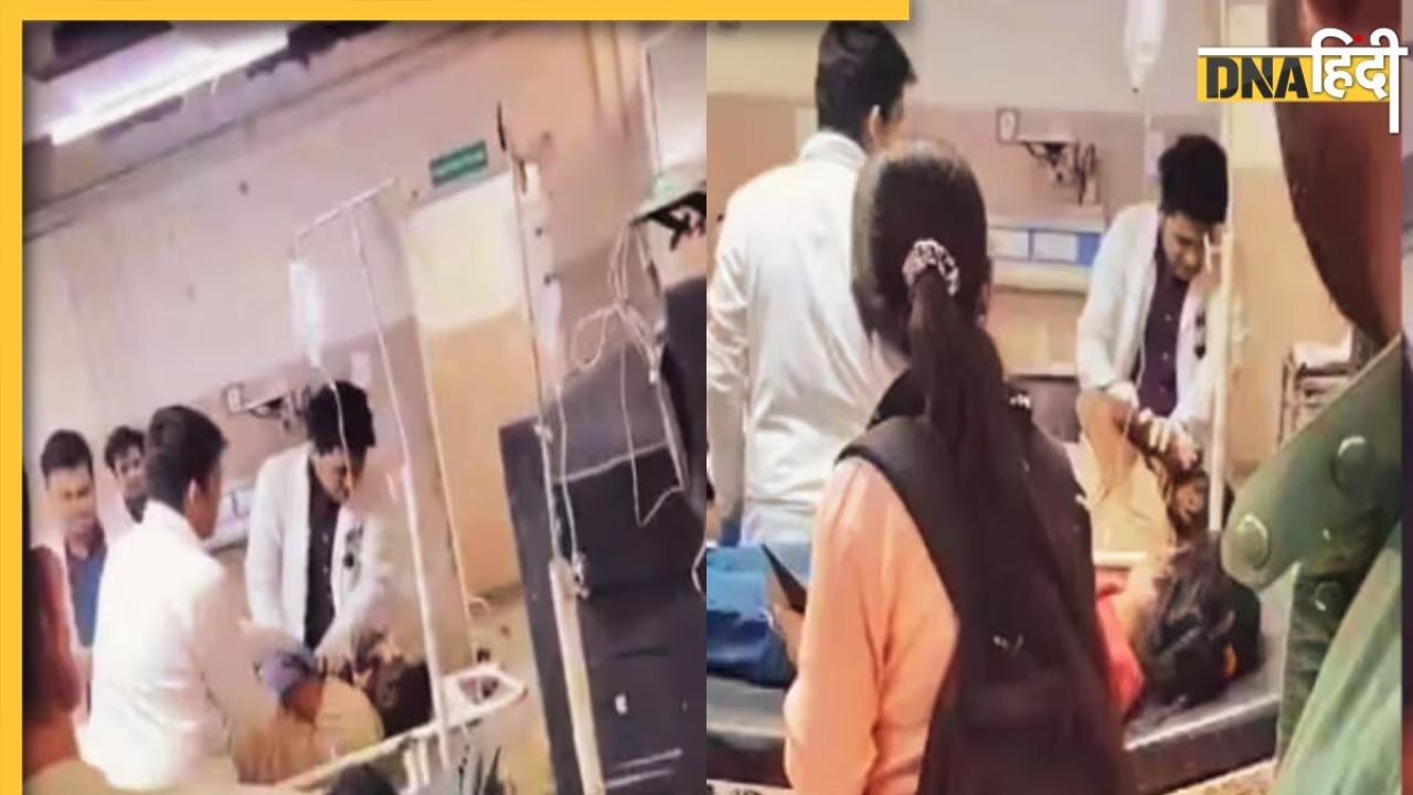 Shocking Video: फ्रैक्चर के कारण स्ट्रेचर पर लेटा था मरीज, डॉक्टर ने मारे जमकर चांटे, वायरल हुआ वीडियो