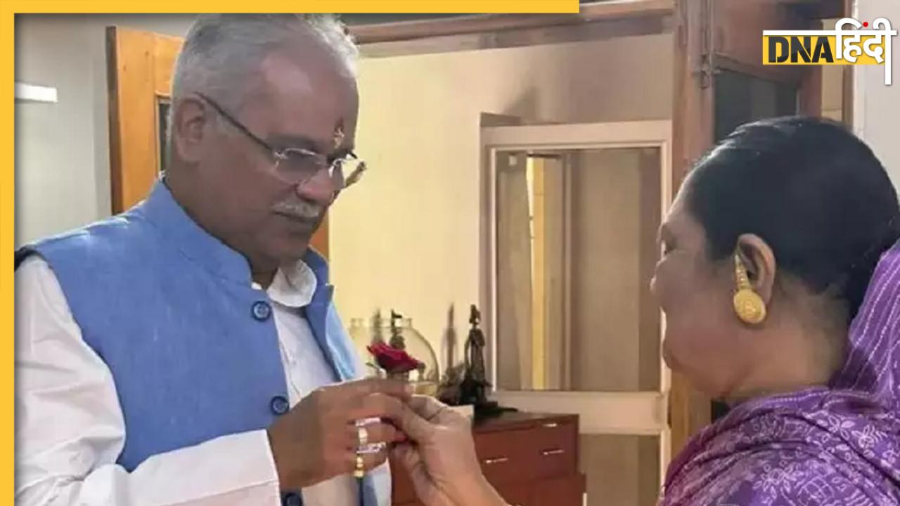 Chhattisgarh Election: सीएम भूपेश बघेल ने भरा नॉमिनेशन, लेडी लक ने गुलाब दे घर से किया विदा