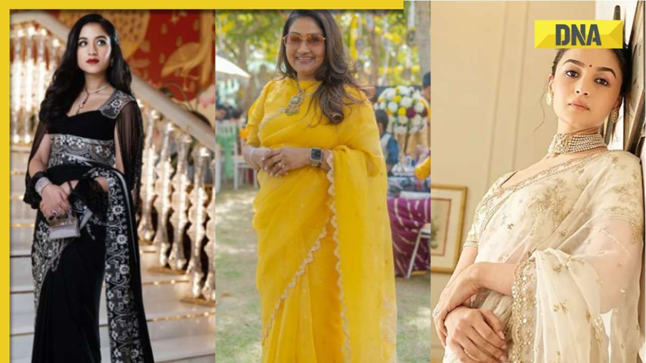 Priyanka Chopra In A Bright Green Sabyasachi Saree Is The Freshest Take On  Festive Fashion