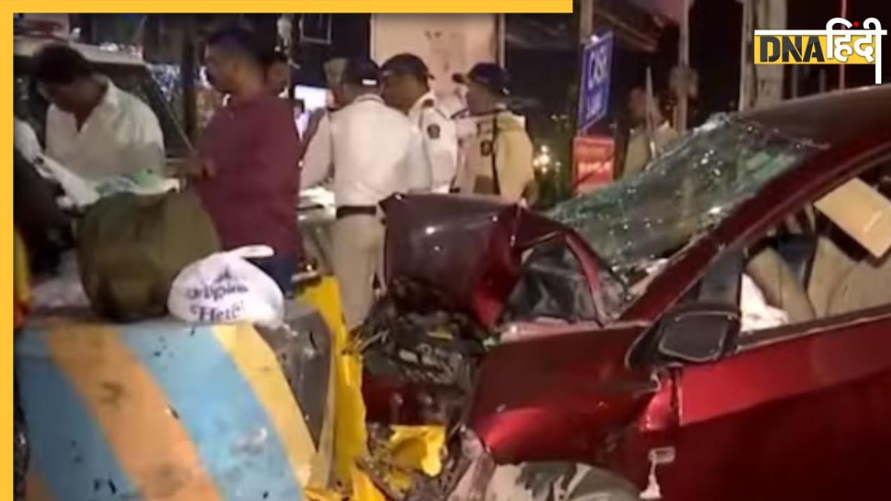 Mumbai Car Accident: मुंबई में हाई स्पीड मर्सिडीज ने मारी सड़क किनारे खड़ी कारों में टक्कर, 3 की मौत और 6 घायल