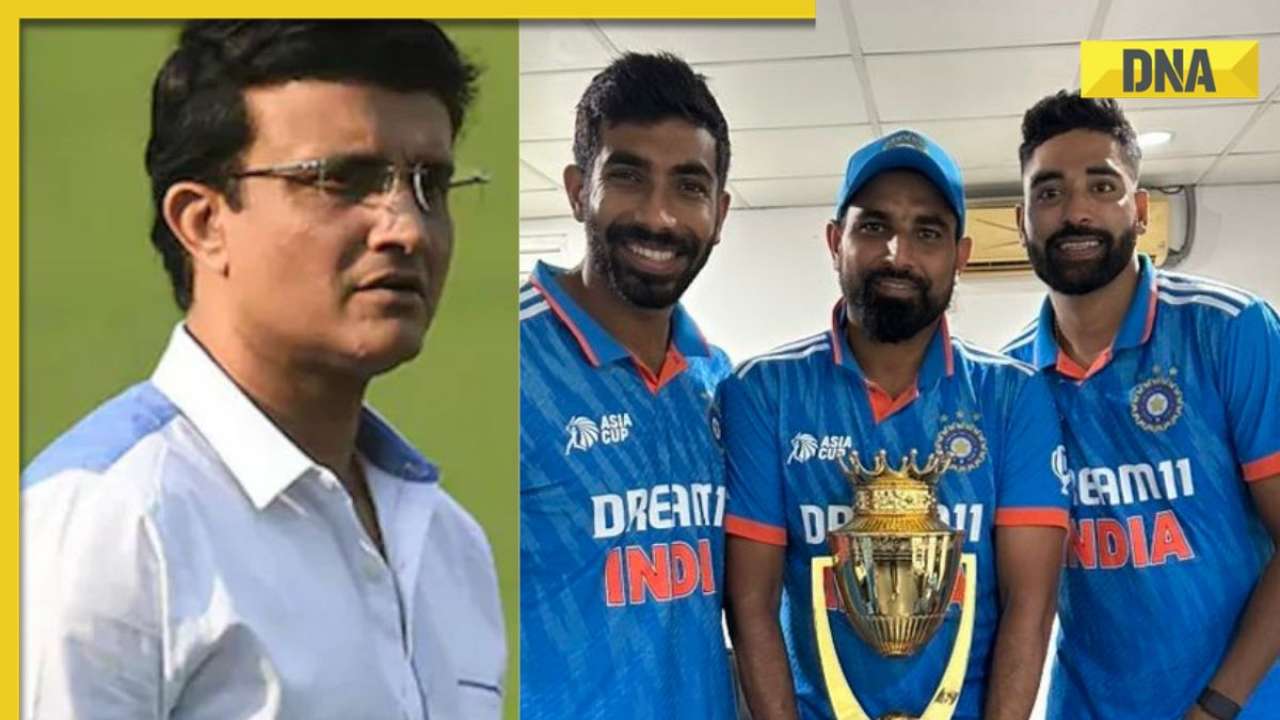 ‘Can't say this is the best-ever’: Sourav Ganguly on India's current pace attack