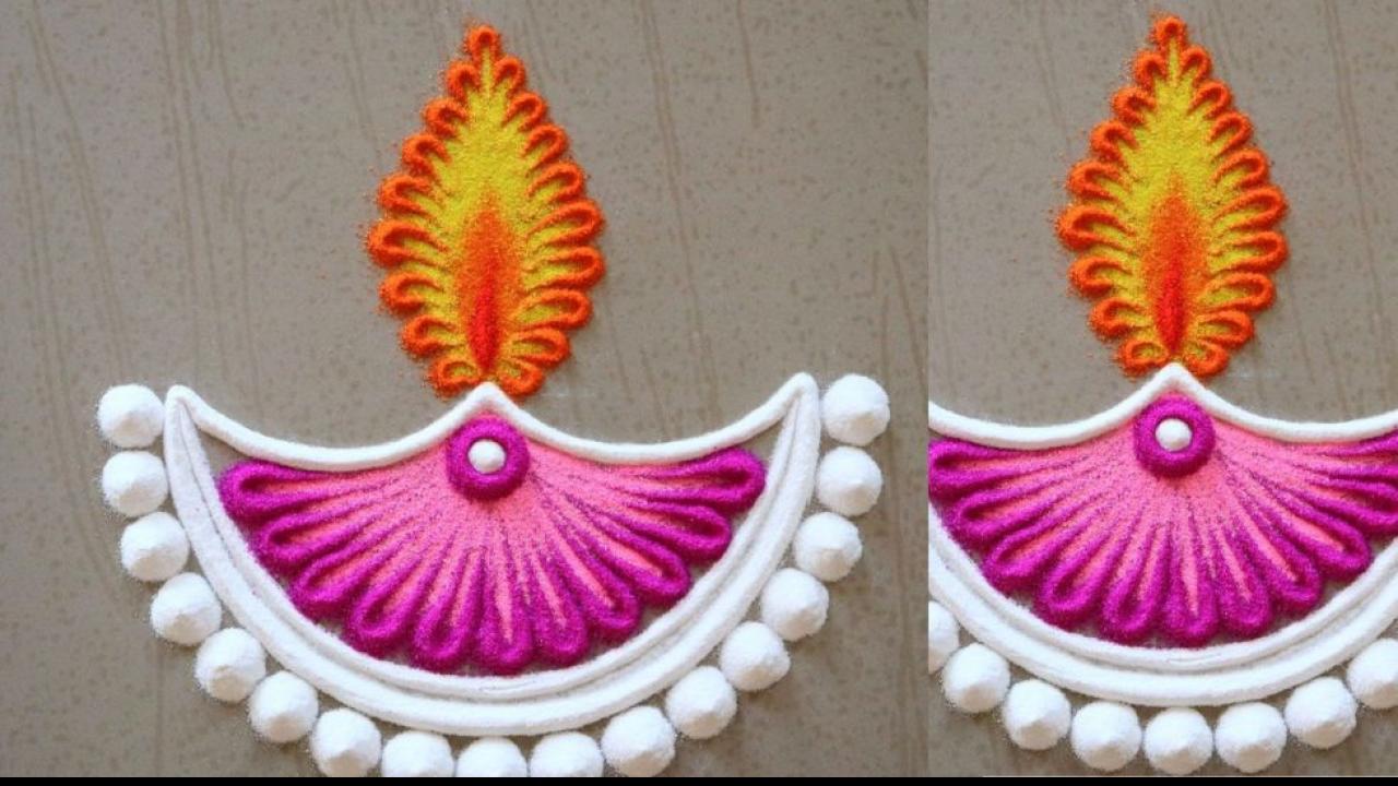 Diwali Beautiful Rangoli Designs