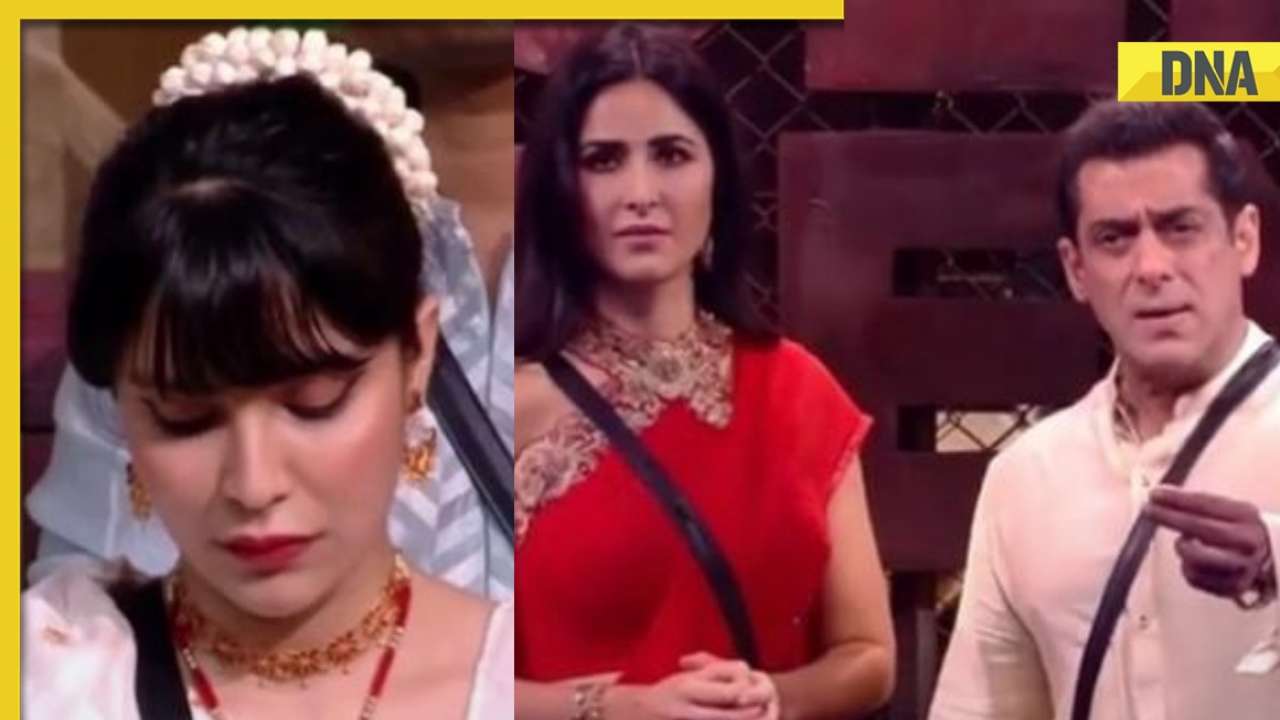 Netizens slam Salman Khan for shouting at Khanzaadi on BB17 Weekend Ka Vaar in front of Katrina Kaif: 'Kat must be...'
