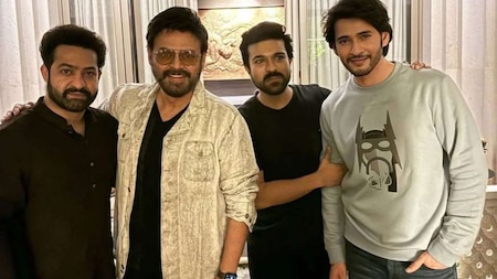Ram Charan with Jr NTR, Mahesh Babu: Too much talent in one frame