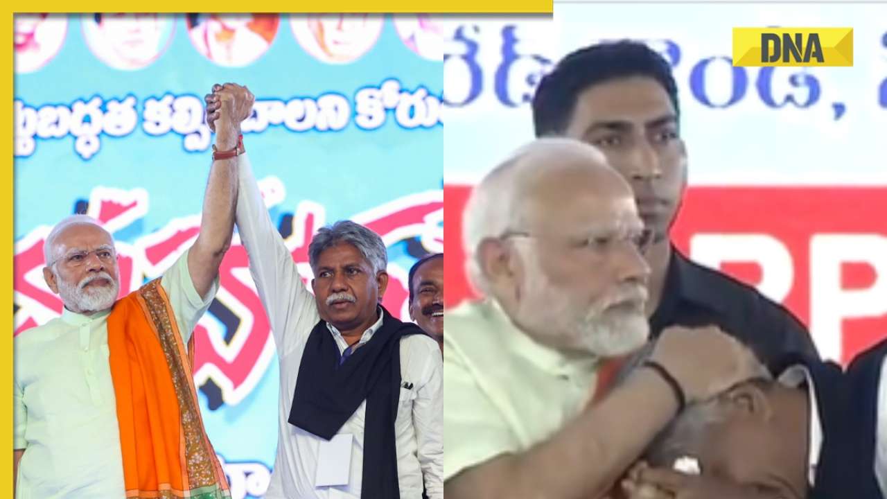 Who is Manda Krishna Madiga, whom PM Modi consoles as he breaks down during poll rally in Telangana?