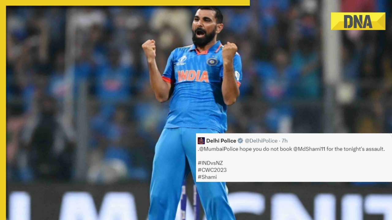 Mumbai and Delhi Police engage in witty banter over Shami's stellar performance 