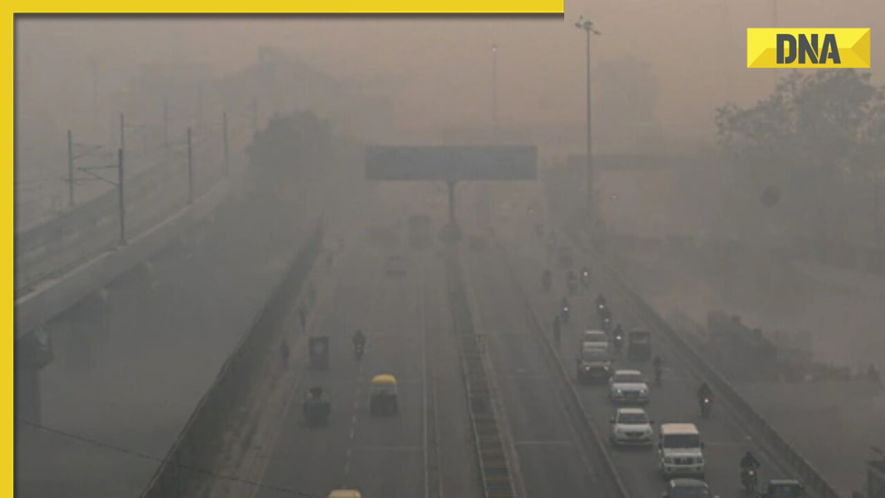 Delhi Air Pollution: Thick veil of smog over Delhi; AQI continues in 'severe' category