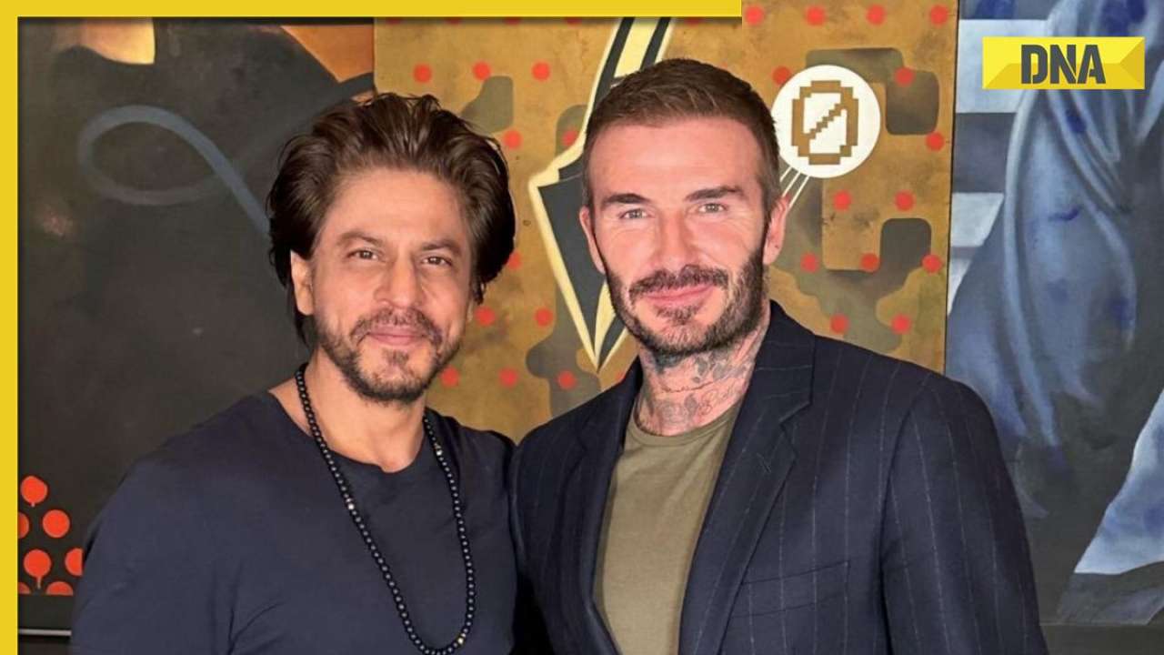 'Have always been a big admirer but...': Shah Rukh Khan pens note for David Beckham after he attends party at Mannat