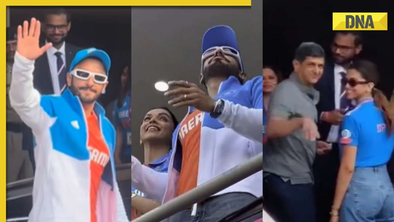 Watch: Deepika Padukone, Ranveer Singh, Prakash Padukone cheer for India in World Cup final against Australia