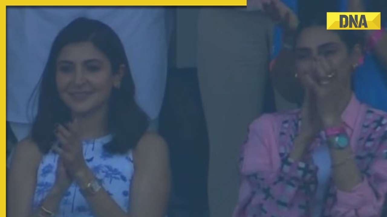 Viral video: Athiya Shetty, Anushka Sharma give standing ovation as KL Rahul hits half-century, watch