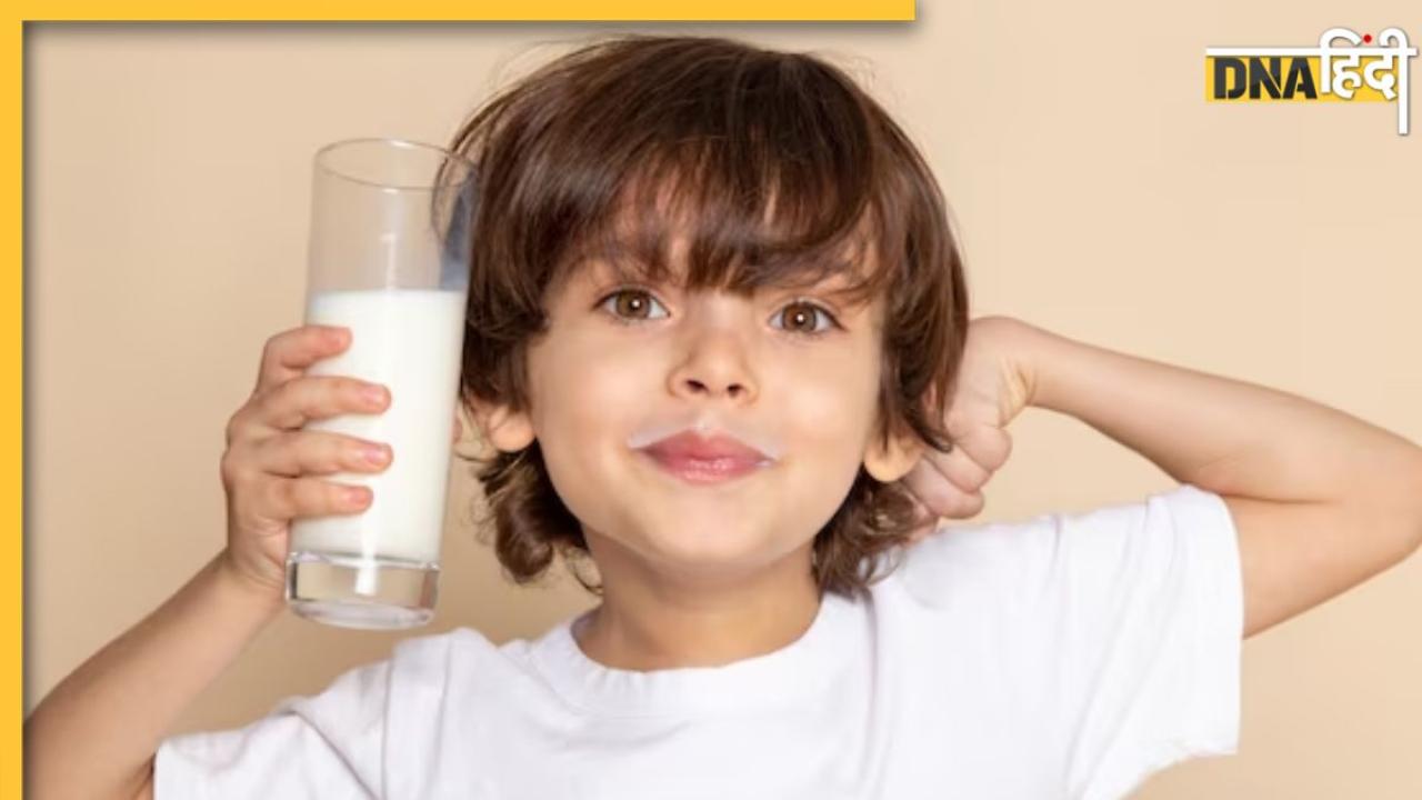 Children's Health Tips: सादा नहीं, बच्चों को दूध में मिलाकर दें ये 5 चीजें, सेहत को मिलेंगे जबरदस्त फायदे