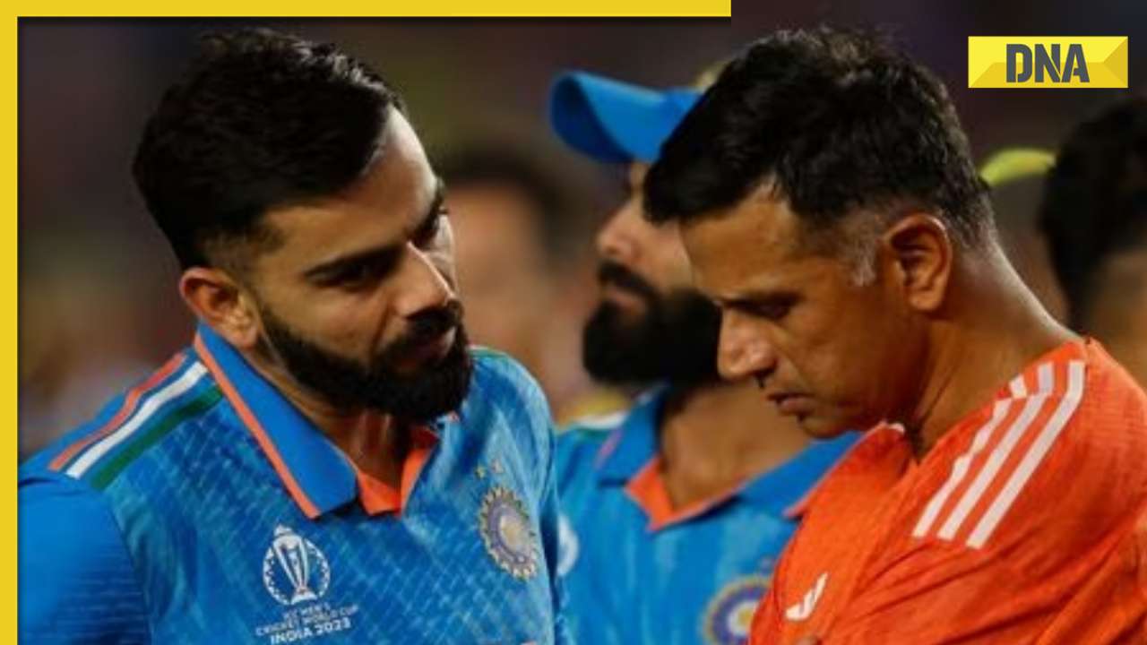 Indian dressing room in tears as World Cup final slips away; coach Dravid unable to watch team's heartbreak