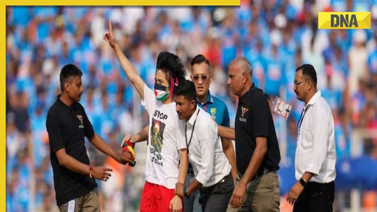 Meet pitch invader in ‘Stop bombing Palestine’ t-shirt who approached Virat Kohli during World Cup final
