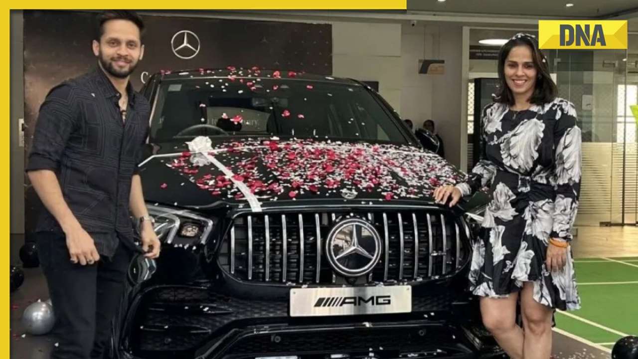 Badminton star Saina Nehwal buys luxurious Mercedes-AMG GLE 53 SUV worth Rs 1.8 crore, watch video