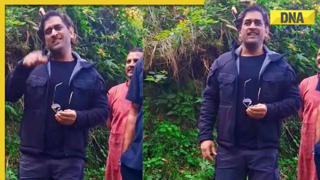 'Aree mobile niche karo': MS Dhoni reacts to getting photographed during Uttarakhand vacation, video goes viral