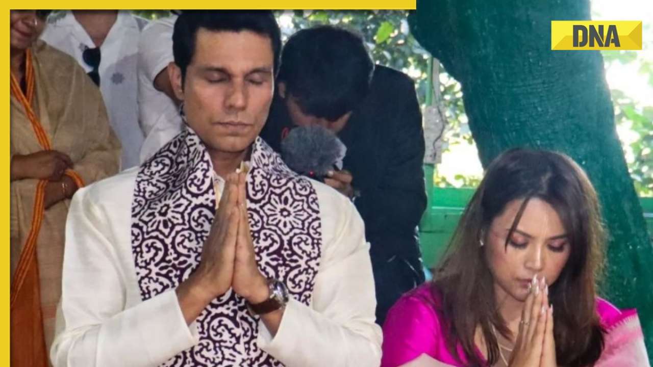 Watch: Randeep Hooda and Lin Laishram pray for peace in Manipur at Imphal temple ahead of wedding