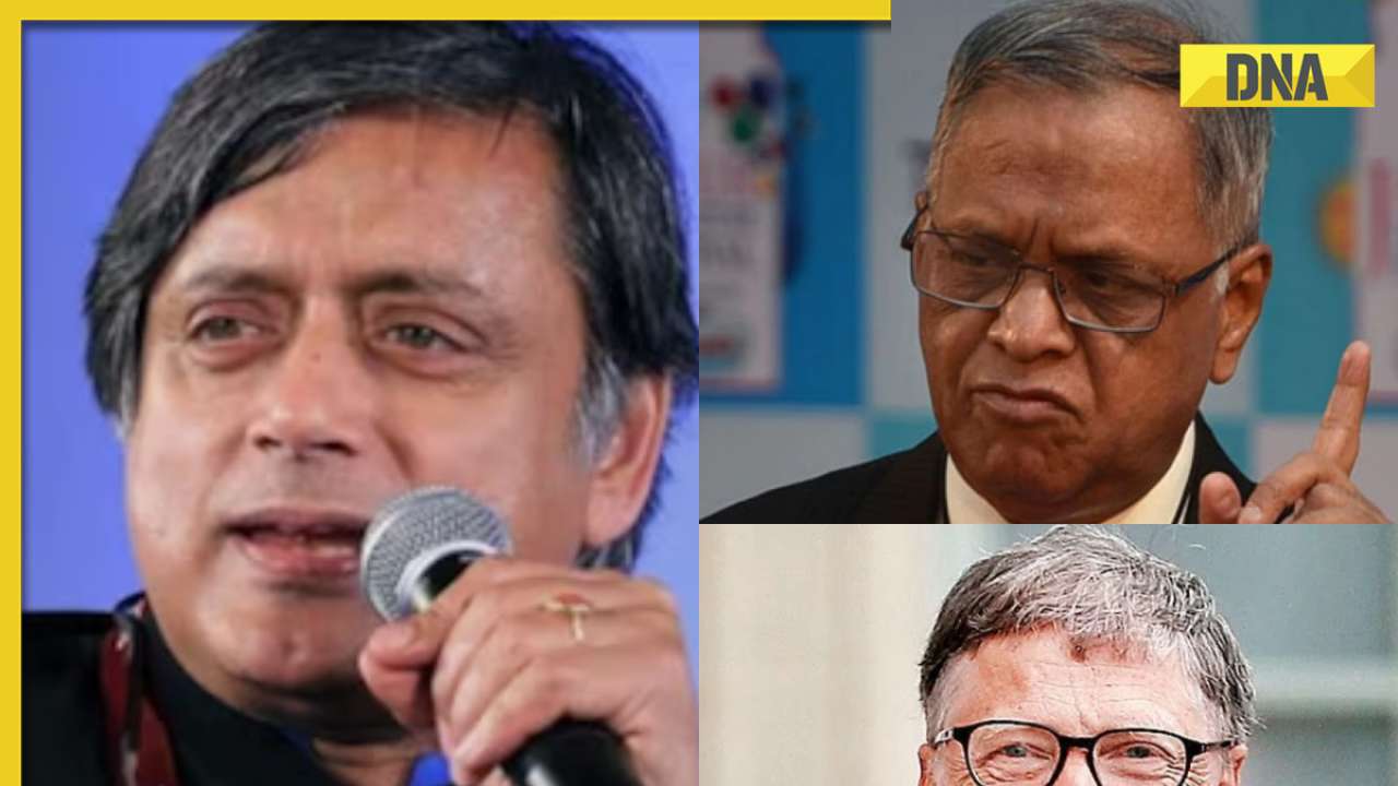 Narayana Murthy's 70-hr work week vs Bill Gates' 3-day work-week: Shashi Tharoor has a solution, know what