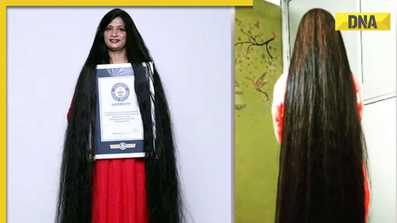 Woman from Uttar Pradesh sets Guinness World Record for longest hair