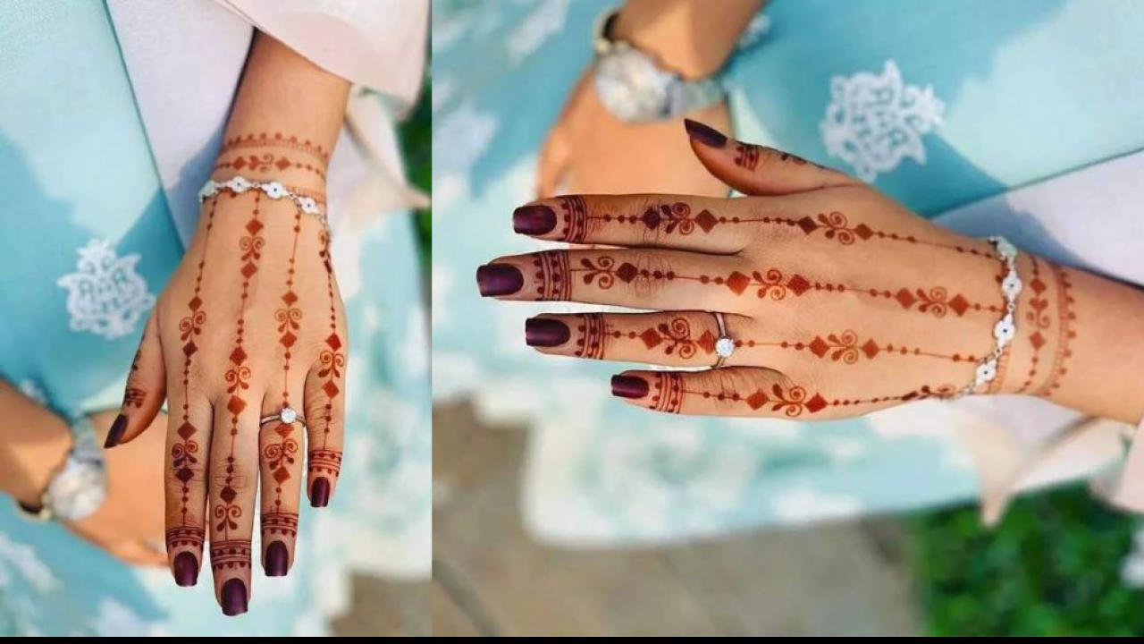 Latest Mehandi Designs Heena Design Modern Mehandi Design for Occasions  Stock Image - Image of heena, modern: 167957391