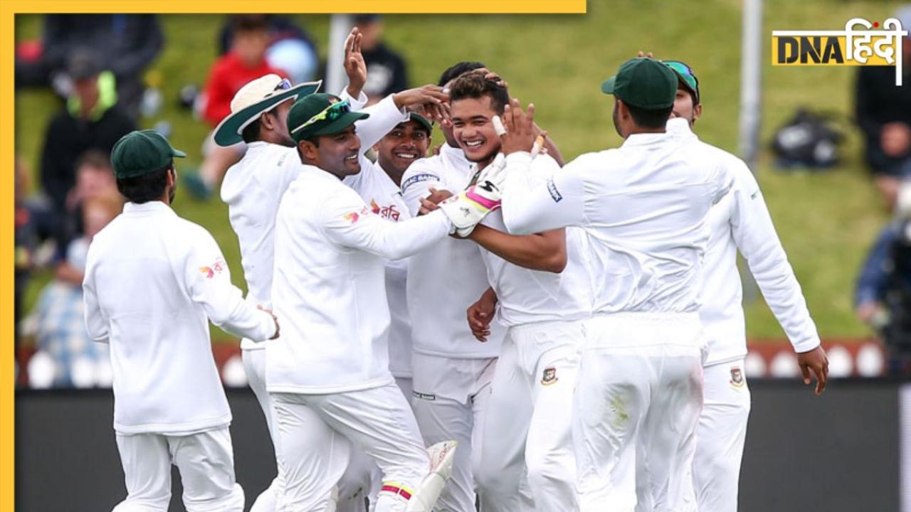 BAN vs NZ: न्यूजीलैंड को 181 पर ढेर कर बांग्लादेश ने रचा इतिहास, इस गेंदबाज ने चटका दिए 10 विकेट