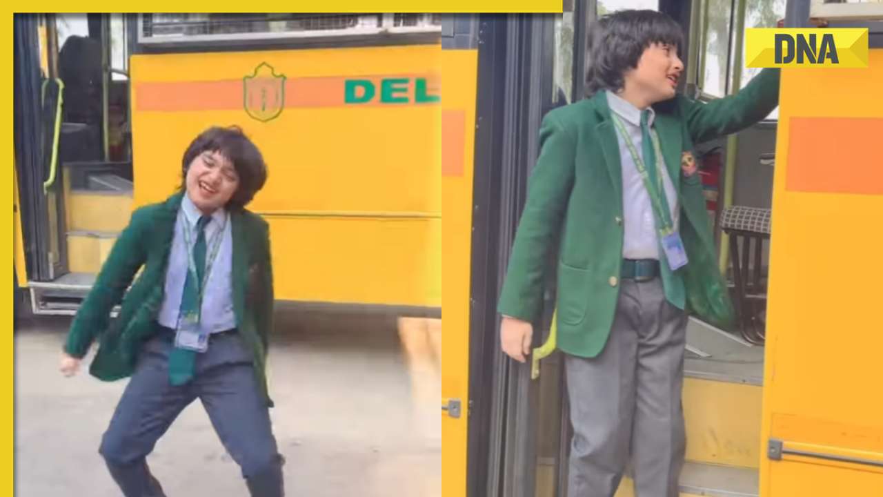 Viral video: Schoolboy's epic dance to Uttarakhandi song delights social media, watch