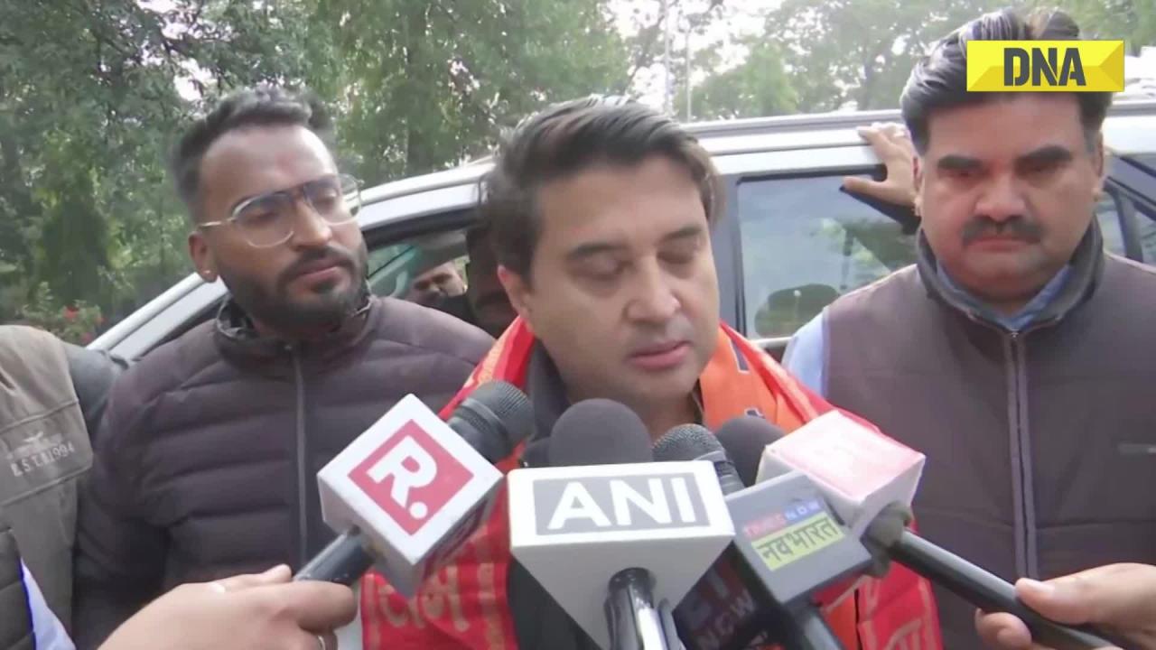 Madhya Pradesh Election Results: Jyotiraditya Scindia ने मध्यप्रदेश में पूर्ण बहुमत का किया दावा